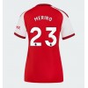 Arsenal Mikel Merino #23 Hjemmedrakt Kvinner 2026-27 Kortermet